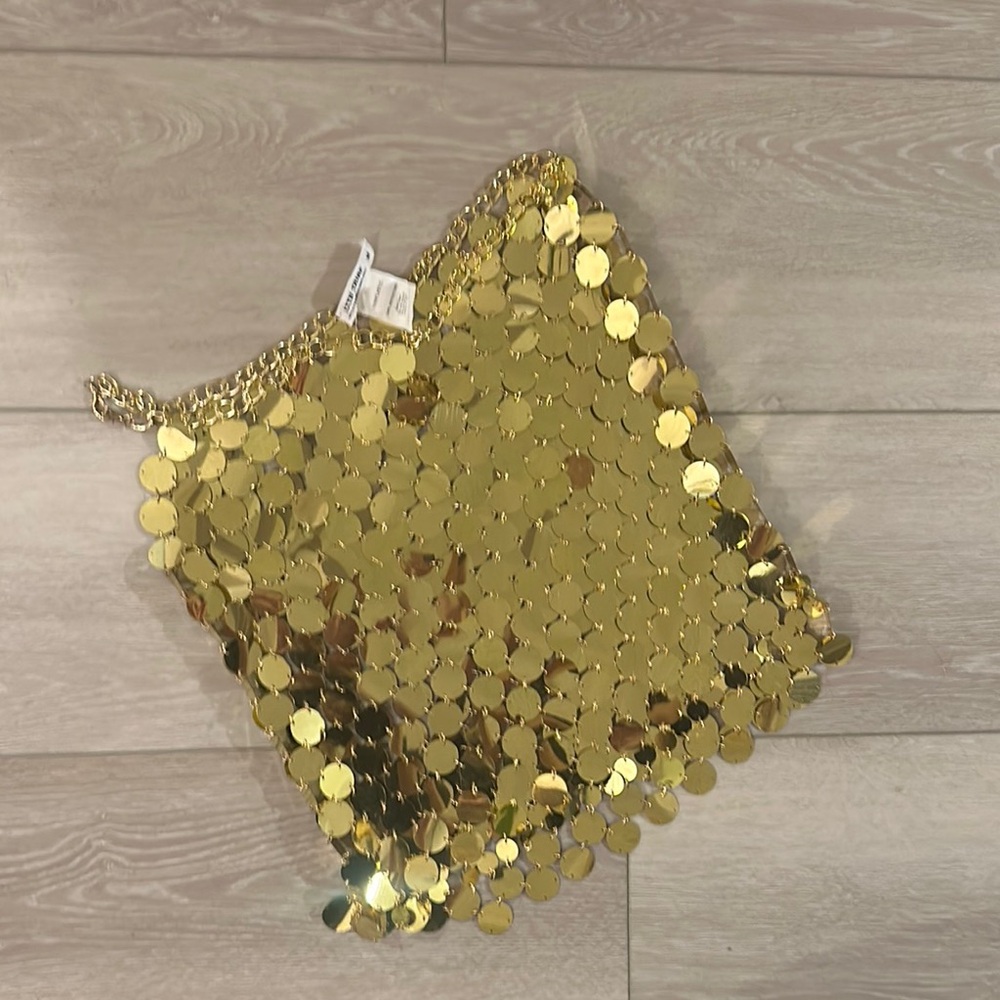 Festival fit!!!!!!Gold Sequin Women's skirt!! Adjustable